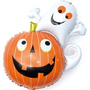 Фигура Привидение с тыквой, 79 см