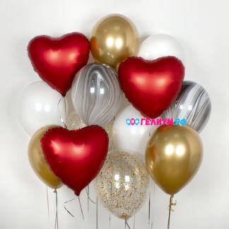 Композиция воздушных шаров «Любовь»