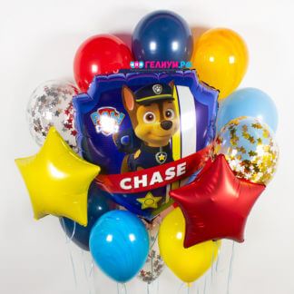 Набор воздушных шаров Щенячий патруль Чейз и Маршал