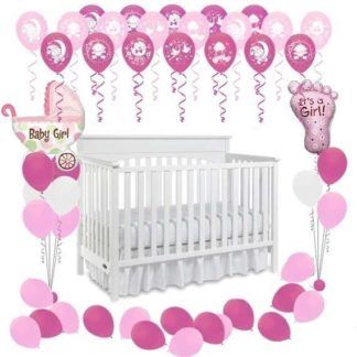 Оформление шарами «Комната девочки»