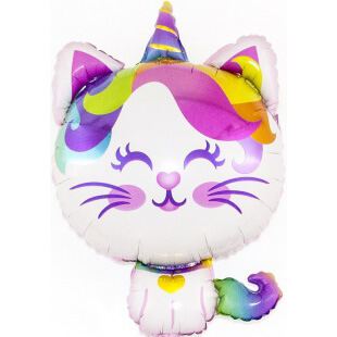 Фигура Котёнок - единорог, 91 см