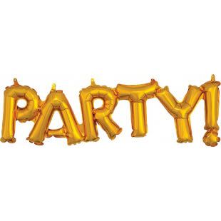 Шар Фигура надпись Party 107 см