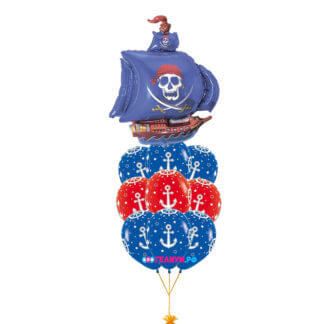 Фонтан шаров Корабль пиратов