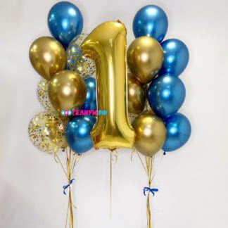 Воздушные шары на 1 годик Изыск