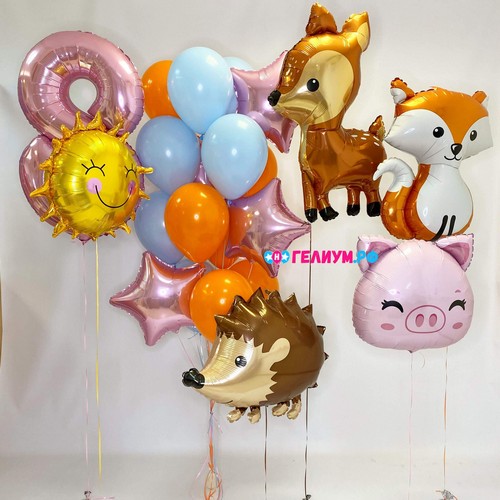 Набор воздушных шаров Друзья