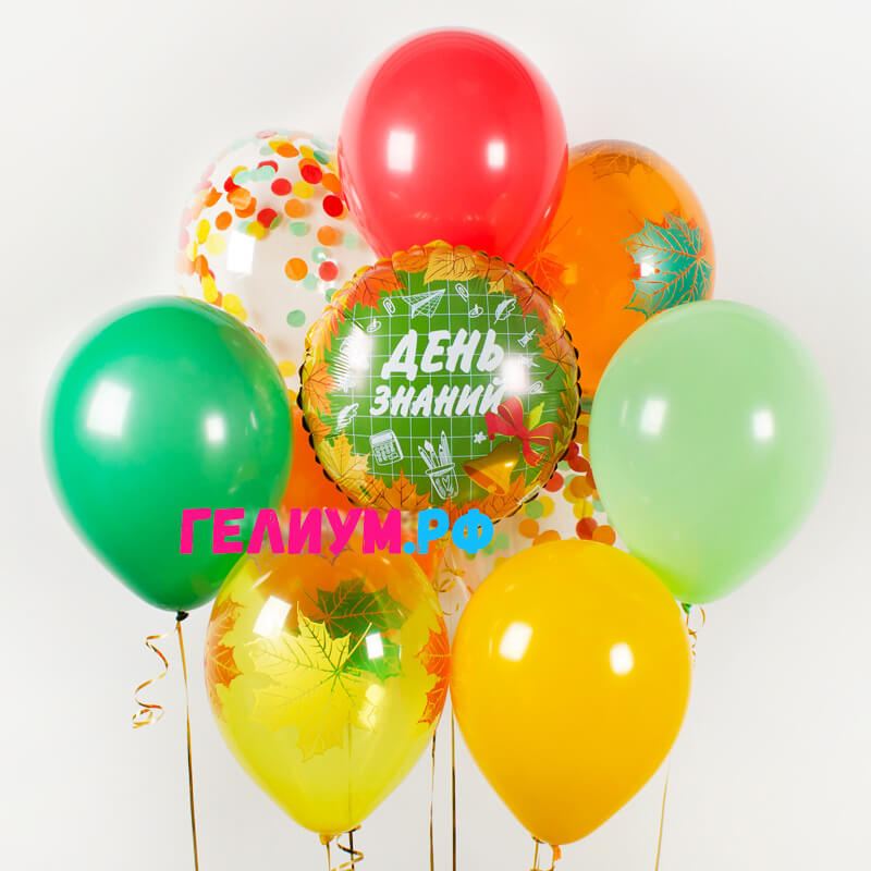 Комплект воздушных шариков на 1 сентября День знаний