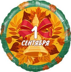 Фольгированный круг 46 см, 1 сентября