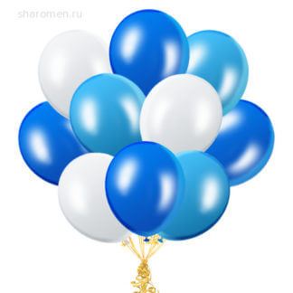 Облако из 15 шаров для мальчика