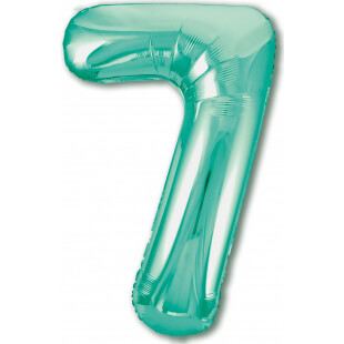 Цифра 7 бискайский зелёный, 102 см