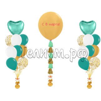 Комплект воздушных шаров «Счастье»