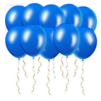 Шары под потолок «Синие»