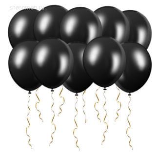Шары под потолок «Чёрные»