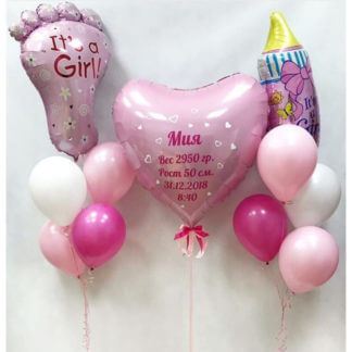 Шары на выписку из роддома