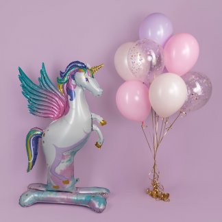 Композиция шариков Небесный единорог