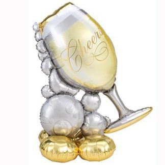 Напольная фигура Бокал шампанского, 129 см