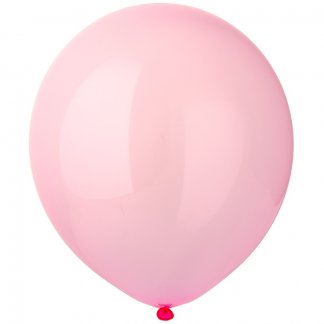 Латексный шар 30 см, кристалл, розовый