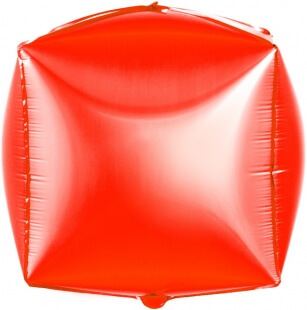 Фигура Красный 3D Куб, 61 см