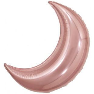 Фигура полумесяц 71 см, розовое золото