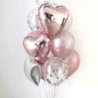 Фонтан Серебряно-розовый