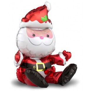 Ходячая фигура Сидячий дед мороз 51 см