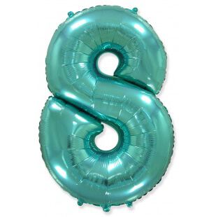 Цифра 8 тиффани, 102 см