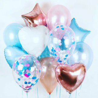 Композиция воздушных шаров  Радость