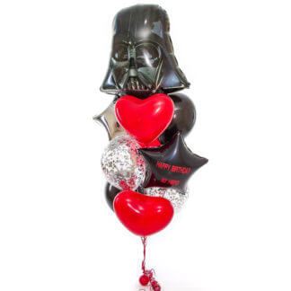 Композиция гелиевых шаров «Звёздные войны»