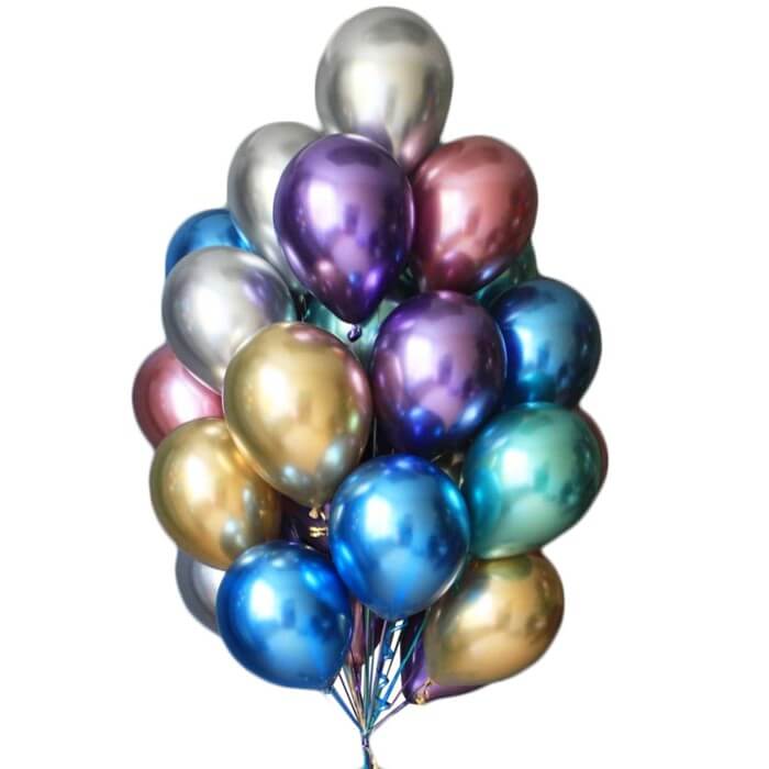 Облако Хром «Ассорти» из 15 шаров