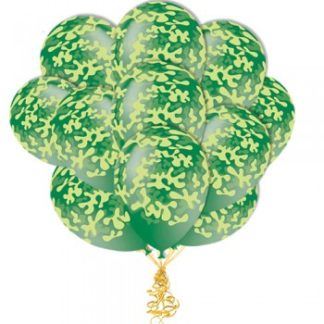 Облако из 15 камуфляжных шаров