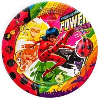 Тарелки Леди Баг 6 шт.