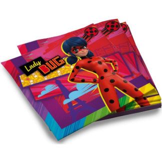 Салфетки Леди баг, 20 шт