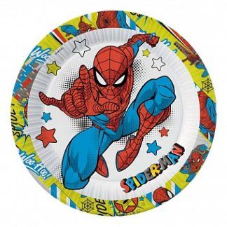 Тарелки Человек паук 6 шт