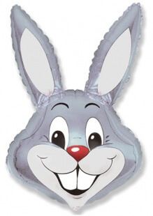 Фигура Заяц, серый, 89 см