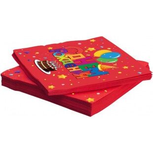 Салфетки Праздничные шарики