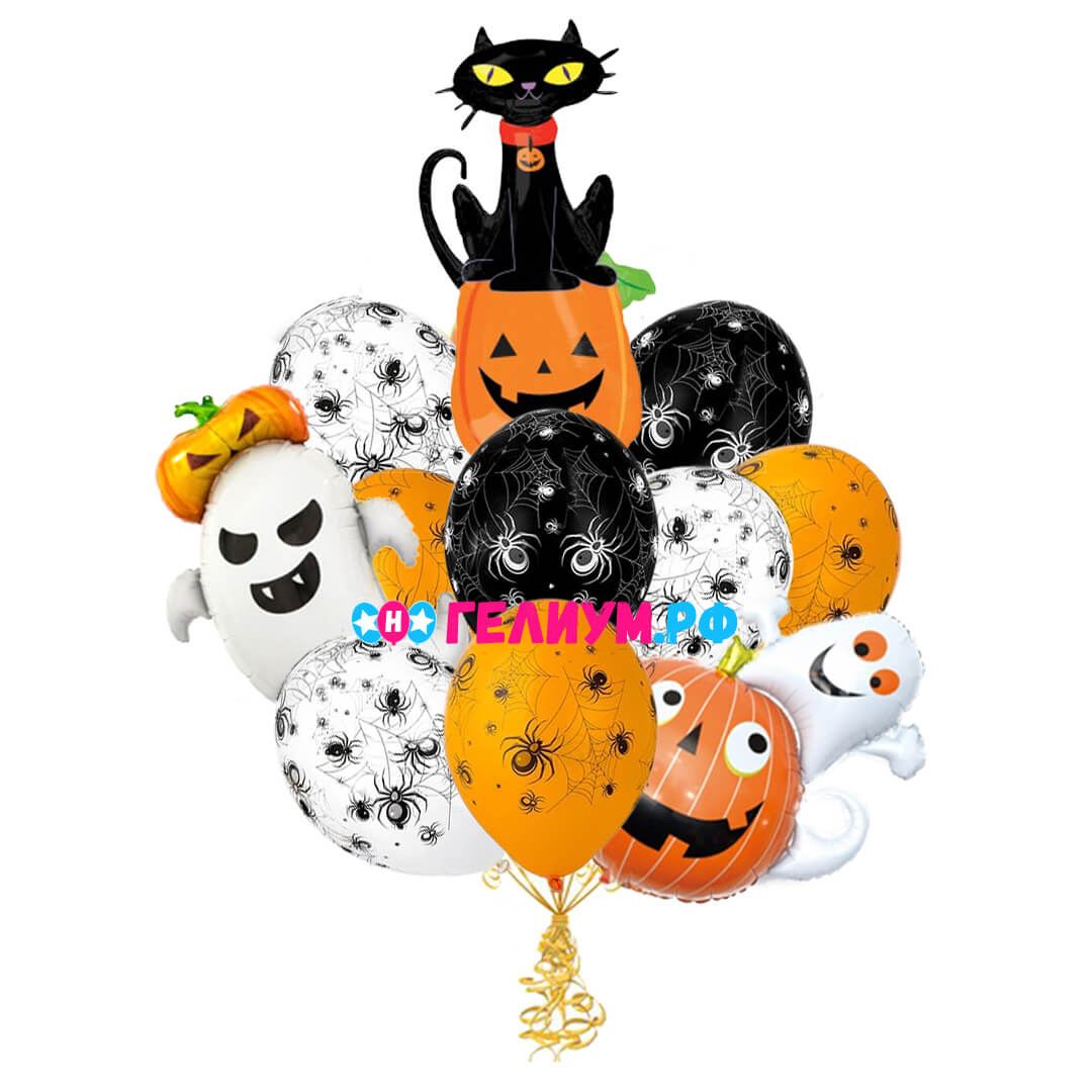 Букет из гелиевых шаров «Тёмная ночь»