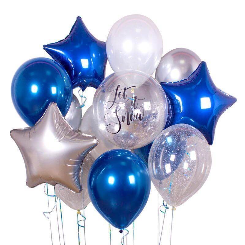 Композиция из воздушных шаров «Жемчуг»