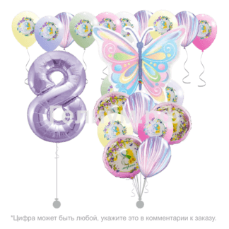 Набор шаров на 8 марта «Нежность»