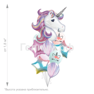 Воздушные шары Единорожка 2 