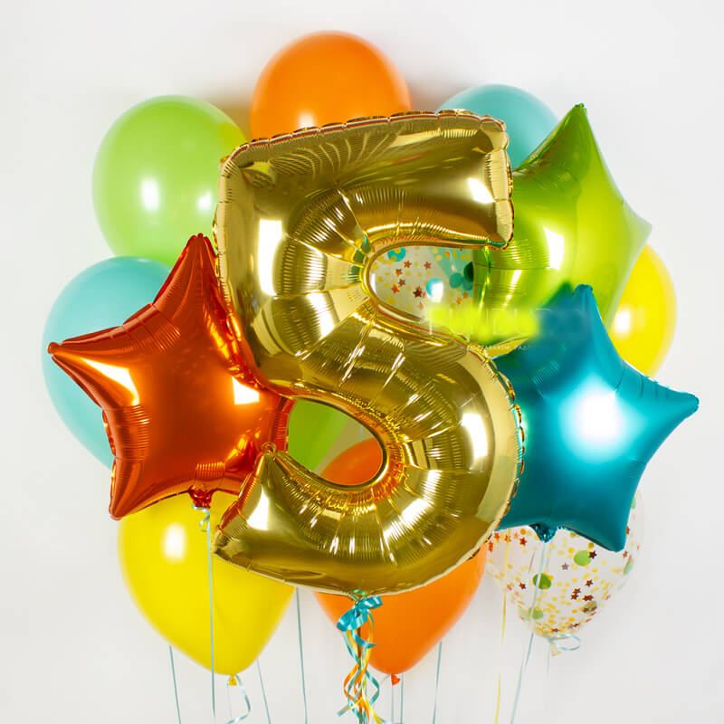 Набор шаров с цифрой Цирк