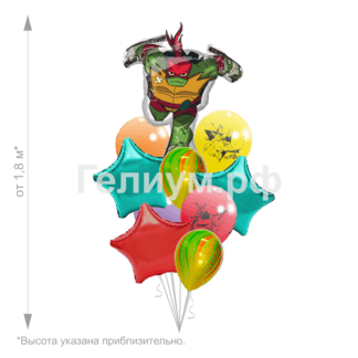 Воздушные шары Черепашки-Ниндзя 2