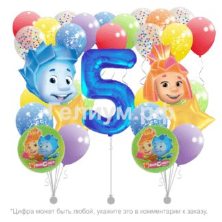 Набор воздушных шаров фиксики