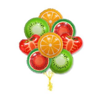 Облако воздушных шаров Фрукты