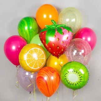 Воздушные шары фрукты Сладко