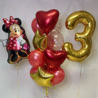 Гелиевые шары Минни Маус