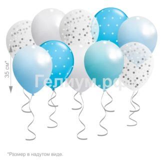 Шары под потолок «Небо» 10 шт.
