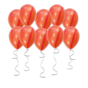 Шары под потолок «Оранжевый Агат» 10 шт.
