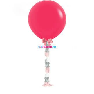 Большой шар с гирляндой