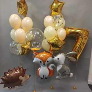 Набор шаров лесные зверята