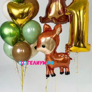Воздушные шары Зверята