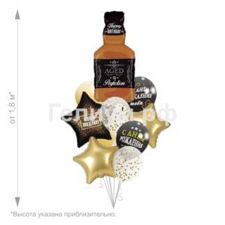 Фонтан шаров с виски